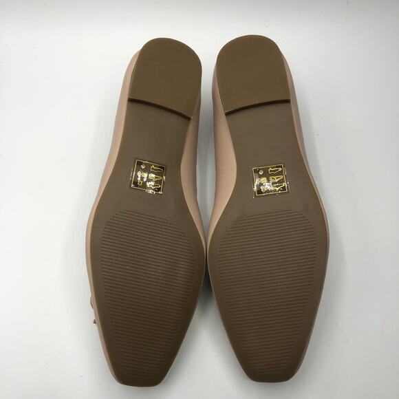 Draper James Womens Taylor Beige Bow Ballet Flats Size 8.5 - Picture 4 of 10